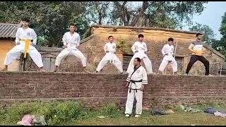 Martal Arts karate class Forbesganj  everyone martialarts [upl. by Ykroc451]