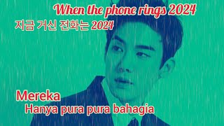 mereka hanya pura pura bahagia l when the phone rings 2024😂 [upl. by Aicatsue]