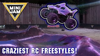 CRAZIEST Monster Jam Freestyles  RC Edition Vol 1 [upl. by Ynetsed]