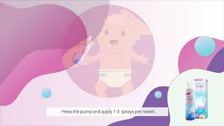 Learn how to use Aqua Maris Baby Nasal Spray [upl. by Anatsirhc]