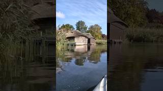 Kayaking hickling broad in Norfolk UK [upl. by Nomaid]