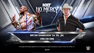 WWE 2k24 Bryan Danielson vs JBL [upl. by Alanah]