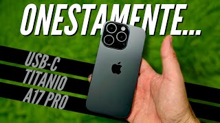 Onestamente IPHONE 15 PRO dopo 6 mesi  LA RECENSIONE [upl. by Kravits]