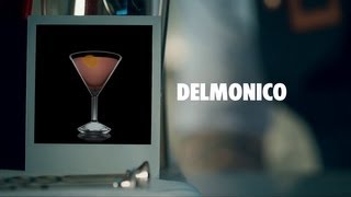 DELMONICO DRINK RECIPE  HOW TO MIX [upl. by Roe]