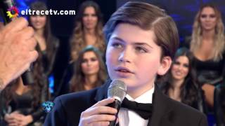 Martín de 12 años cantó quotCarusoquot y conmovió a todo el piso [upl. by Bevis154]