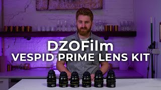 DZOFilm Vespid Prime Lens Kit Affordable Cinema Lenses  Handson Review [upl. by Elke]