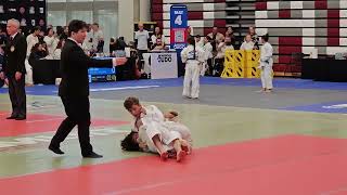 Rainier Cup Judo 2024  Camble Match 3 140lb weight division [upl. by Sirak]