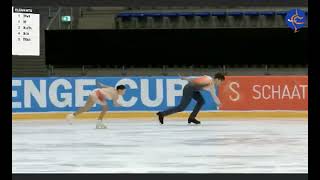 Lucrezia Beccari Matteo Guarise 2024 Challenge Cup SP [upl. by Atterol]