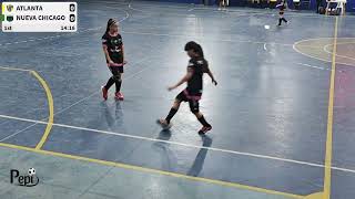 2024 4ta Div AFA Futsal Fem 1er Tiempo Atlanta Vs Nueva Chicago [upl. by Rim]