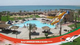 Hotel CARIBBEAN WORLD RESORT  HURGHADA  EGYPT [upl. by Wettam]