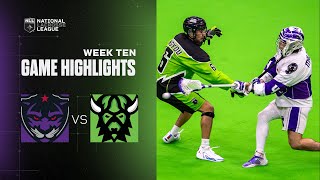 Full Game Highlights  Panther City Lacrosse Club vs Saskatchewan Rush [upl. by Rather]