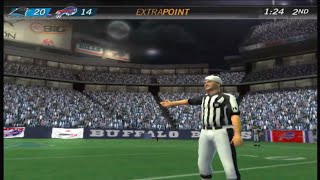 Madden NFL 09 PS2 panthers vs bills [upl. by Enalb]