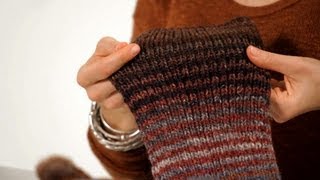 How to Do Ribbing  Knitting [upl. by Aenahs]