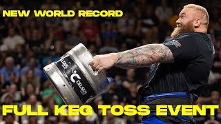 2024 STRONGEST MAN ON EARTH FULL KEG TOSS EVENT [upl. by Ehpotsirhc]