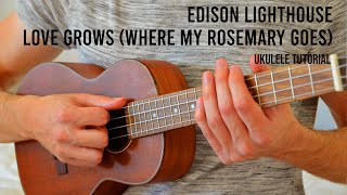 Edison Lighthouse  Love Grows Where My Rosemary Goes EASY Ukulele Tutorial With Chords  Lyrics [upl. by Rabassa]