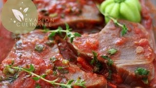 Recette de thon facile sauce tomate  Evasion Culinaire by Naouel [upl. by Ardnaxila509]