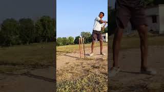 bonser Ball par six 😅😃 shorts ytshorts youtubeshorts cricketlover [upl. by Portwine]