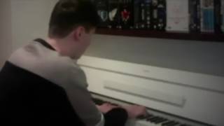 daniel howell playing Yuri On Ice on the piano [upl. by Glynas238]