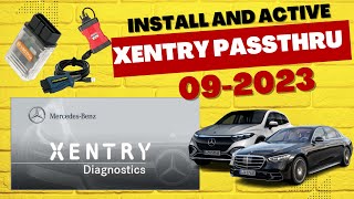 How to install and configure Mercedes Benz XENTRY PASSTHRU 092023 Device J2534 [upl. by Faux]