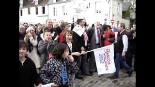 Clameur à Bourges Francois Hollande President 06 Mai 2012 Place De La Nation [upl. by Yann]