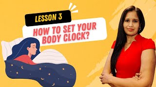 Lesson 3  Body Clock for Fat loss  DrKeto Circadian Rythm [upl. by Nosinned81]