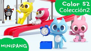 Aprende los colores con MINIPANG  Color S2 Colección2  MINIPANG TV 3D Play [upl. by Reeve]