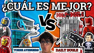 Daily Bugle VS Torre Avengers  ¿Cuál es MEJOR  Minifigs [upl. by Yusem726]