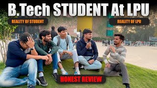 BTech Student Review at LPU  Shocking Placement Reality By Student [upl. by Lynn]