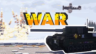 Players simulate REALISTIC WAR in Minecraft  WW2  BATTLE OF FOY [upl. by Nonnaihr]