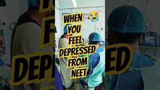 😓💯When you feel depressed FROM NEET ⁉️😭neet neet2025 mbbs yt pw neetmotivation shorts [upl. by Arbma]