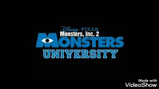 Monsters Inc Trailer Logos 20012026 [upl. by Okuy]