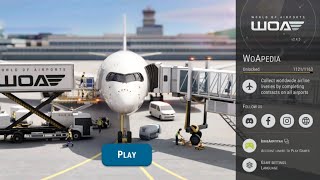 PRAGUE Airport Gameplay  World of Airports [upl. by Azitram]