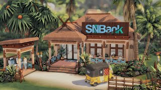 Sulani Sim National Bank 🏦  The Sims 4 Speed Build [upl. by Ranson]