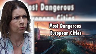 BRITS React to the Top 10 Dangerous European Cities to Visit [upl. by Odicalp]