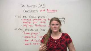 Job Interview Skills Questions amp Answers [upl. by Helbona]