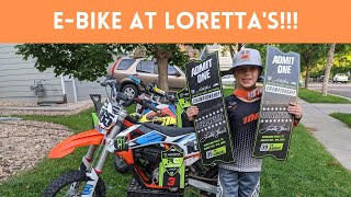 I Raced My KTM SX E 5 at Lorettas [upl. by Thun]