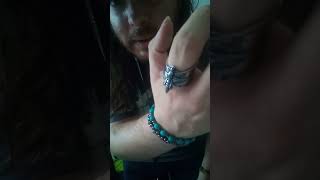 RUSHGERM  metal shop balíček unboxing prsten moth klíčenka butterfly sullen přívěšek na klíče [upl. by Tirreg748]