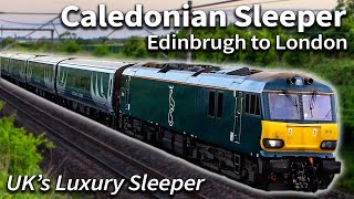 Overnight on The Caledonian Sleeper  Edinburgh to London [upl. by Lletram]