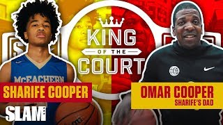 Sharife Coopers Dad had RACKS on the Line for 1v1 💸  SLAM King of the Court [upl. by Naitsyrk]