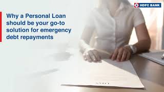 How to Get Personal Loan Quickly How To Get Instant Personal Loan Online  HDFC Bank [upl. by Harmonie]