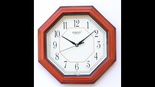 OCTAGON SHAPED WALL CLOCK  WALL DECOR PIECES [upl. by Swanson]