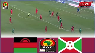 🟥Live Match Malawi vs Burundi  Africa Cup Of Nations Qualifications2024 Full Analysis [upl. by Vedette]