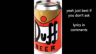 the beer song  lyrics [upl. by Carolynn]