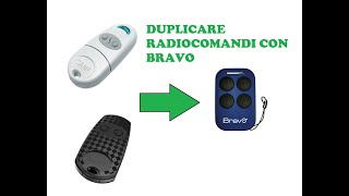 Bravo Aladino Radiocomando Universale Radiocomando 433Mhz [upl. by Higbee]