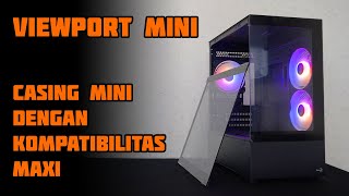 Aerocool Viewport Mini  Casing PC mATX minimalis dengan kompatibilitas maksimal [upl. by Lairbag285]