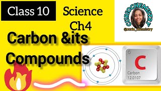 CARBON amp ITS COMPOUNDSCLASS 10SCIENCECH 4CURIOCHEMISTRY CARBON amp ITS COMPOUNDS [upl. by Kreg]