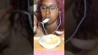 ASMR Pot pie fypfood fypshorts eatingsounds mukbang [upl. by Elleynad]