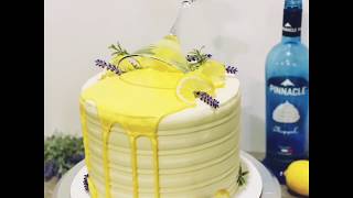 Lavender Lemon Drop Cake [upl. by Ayoted]