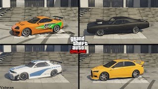 Самый быстрый Форсажный авто в GTA Online Dinka Jester Classic Dukes Annis Elegy Retro Kuruma [upl. by Yerroc]