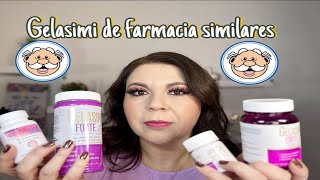 GELASIMI DE FARMACIA SIMILARES PARA PELO PIEL Y UÑASDE VERDAD FUNCIONAN SON 4 PRESENTACIONES [upl. by Lyrpa]